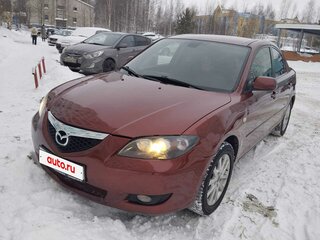 2008 Mazda 3 I (BK) Рестайлинг, красный, 820000 рублей, вид 1
