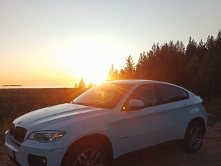 2014 BMW X6 30d I (E71) Рестайлинг, белый, 3450000 рублей, вид 3