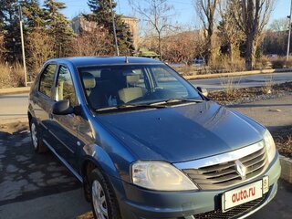 2011 Renault Logan I Рестайлинг, синий, 790000 рублей, вид 4