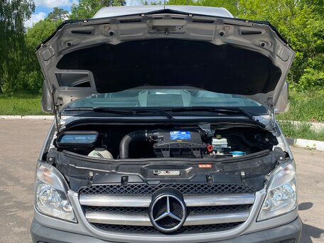 2010 Mercedes-Benz Sprinter, серебристый, 3100000 рублей, вид 3
