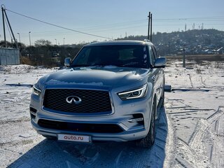 2022 Infiniti QX80 I Рестайлинг 3, серый, 11800000 рублей, вид 1