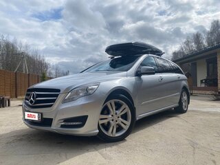 2010 Mercedes-Benz R-Класс 350 Long I Рестайлинг 2, серебристый, 2990000 рублей, вид 1
