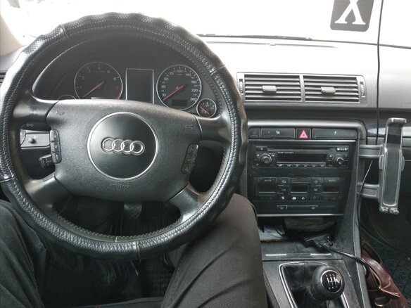 2002 Audi A4 II (B6), чёрный, 780000 рублей - вид 8
