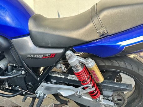 2002 Honda CB 400 Super Four, синий, 370000 рублей, вид 3
