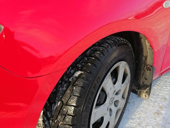 2008 Mazda 3 I (BK) Рестайлинг, красный, 480000 рублей - вид 9