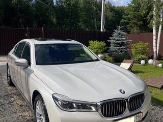 2018 BMW 7 серии Long 730Ld xDrive VI (G11/G12), белый, 3600000 рублей, вид 2