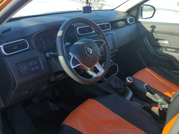 2021 Renault Duster II, оранжевый, 2080000 рублей - вид 9