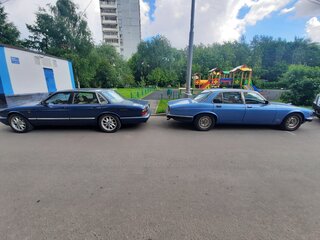 1998 Jaguar XJ II (X308), синий, 1890000 рублей, вид 3