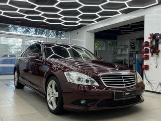 2007 Mercedes-Benz S-Класс 500 Long V (W221), пурпурный, 1899000 рублей, вид 1