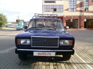 1999 Lada (ВАЗ) 2107, синий, 40000 рублей, вид 2