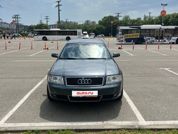 2002 Audi A6 II (C5) Рестайлинг, серый, 1000000 рублей - вид 1