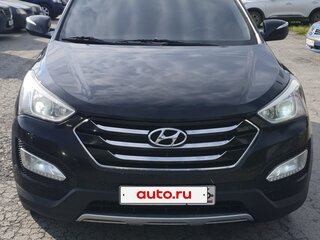2013 Hyundai Santa Fe III, чёрный, 1900000 рублей, вид 1