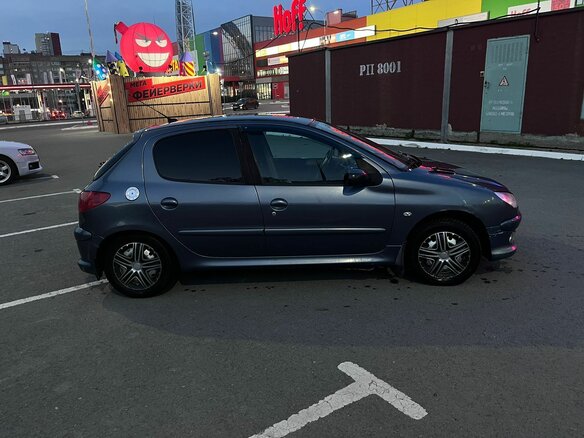 2006 Peugeot 206, серый, 290000 рублей - вид 2