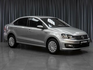 2018 Volkswagen Polo V Рестайлинг, серебристый, 1149000 рублей, вид 1