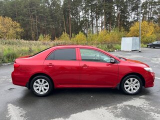 2010 Toyota Corolla X (E140, E150) Рестайлинг, красный, 850000 рублей, вид 4