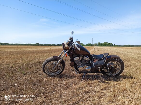1995 Honda Steed 600, чёрный, 400000 рублей