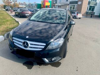 2013 Mercedes-Benz B-Класс 180 II (W246), чёрный, 1250000 рублей, вид 1