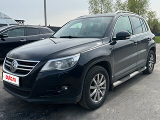 2009 Volkswagen Tiguan I, чёрный, 900000 рублей, вид 1