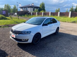 2019 Skoda Rapid I Рестайлинг, белый, 1550000 рублей, вид 1