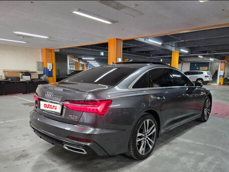 2022 Audi A6 40 TDI V (C8), серый, 4590000 рублей, вид 4