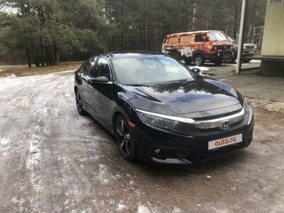 2018 Honda Civic X, чёрный, 1600000 рублей, вид 2
