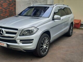 2013 Mercedes-Benz GL-Класс 350 II (X166), серебристый, 2800000 рублей, вид 2