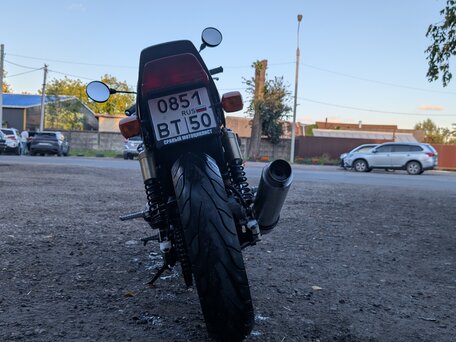 1997 Kawasaki ZRX 400, синий, 240000 рублей, вид 4