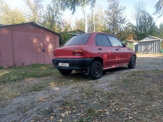 1995 Mazda 121 II, красный, 83500 рублей, вид 5