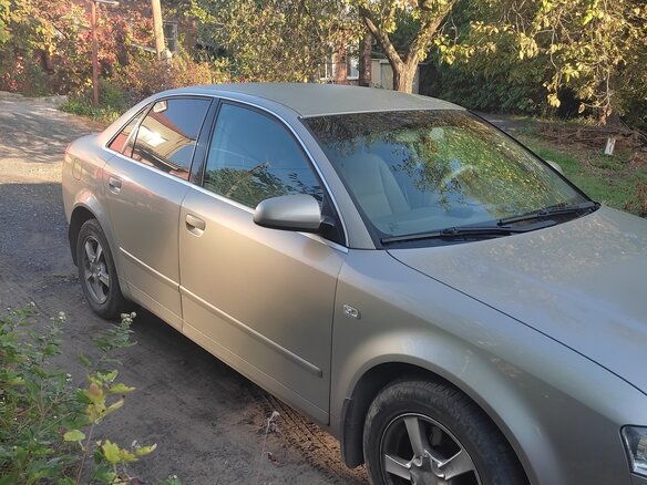 2004 Audi A4 II (B6), белый, 575000 рублей - вид 1