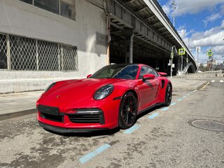 2021 Porsche 911 Turbo S VIII (992), красный, 22500000 рублей, вид 1