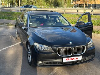 2009 BMW 7 серии Long 750Li V (F01/F02/F04), чёрный, 1450000 рублей, вид 5