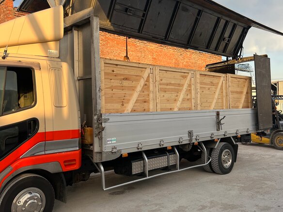 1996 Fuso (Mitsubishi) Fighter, оранжевый, 2600000 рублей - вид 10