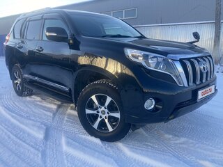 2015 Toyota Land Cruiser Prado 150 Series Рестайлинг 1, чёрный, 3400000 рублей, вид 2