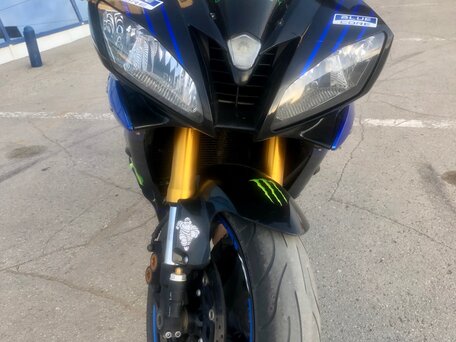 2007 Yamaha YZF-R6, синий, 620000 рублей, вид 3