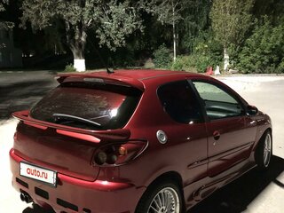 2003 Peugeot 206, красный, 400000 рублей, вид 4