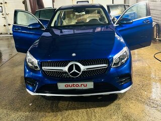 2016 Mercedes-Benz GLC Coupe 250 d I (C253), синий, 3250000 рублей, вид 4