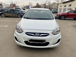 2012 Hyundai Solaris I, белый, 980000 рублей, вид 5