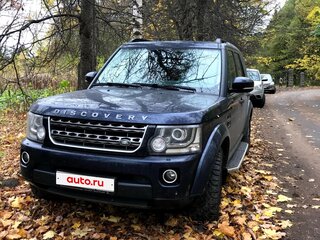 2016 Land Rover Discovery IV Рестайлинг, синий, 2850000 рублей, вид 1