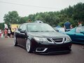 2007 Saab 9-3 II Рестайлинг, чёрный - вид 3