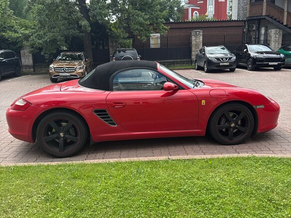 2007 Porsche Boxster II (987) Рестайлинг 1, красный, 3499000 рублей - вид 7