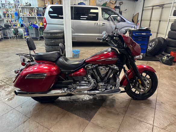 2014 Yamaha XV 1900, красный, 1650000 рублей - вид 7