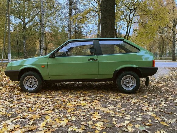 1985 Lada (ВАЗ) 2108 21086, зелёный - вид 8