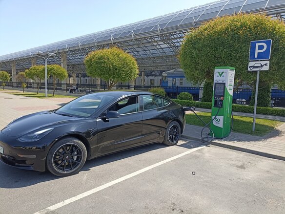 2022 Tesla Model 3 Long Range I, чёрный, 3700000 рублей