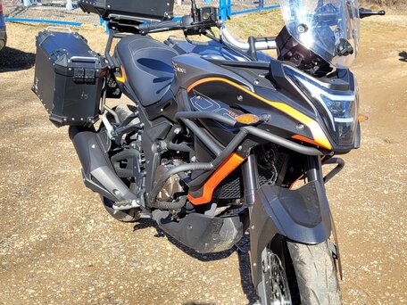 2022 Voge 300DS Adventure, серый, 300000 рублей, вид 2