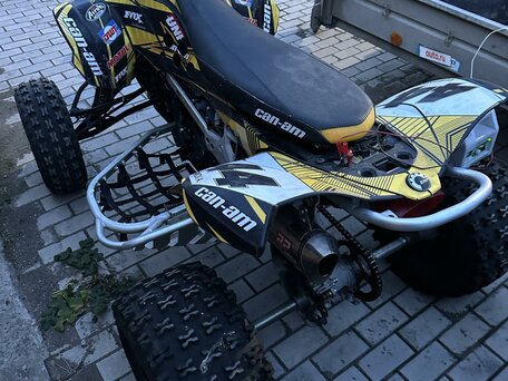 2009 BRP Can-Am DS 450, чёрный, 950000 рублей, вид 5