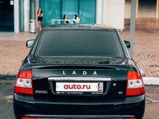 2015 Lada (ВАЗ) Priora I Рестайлинг, чёрный, 670000 рублей, вид 3
