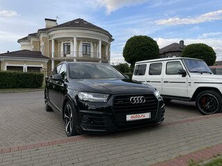 2016 Audi Q7 II (4M), чёрный, 3695000 рублей, вид 3