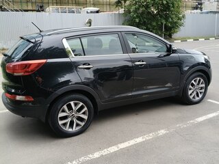2015 Kia Sportage III Рестайлинг, чёрный, 1450000 рублей, вид 2