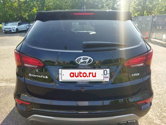 2016 Hyundai Santa Fe III Рестайлинг, чёрный, 2200000 рублей - вид 6