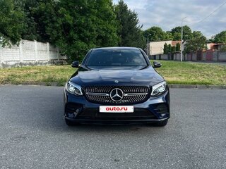 2018 Mercedes-Benz GLC Coupe 250 d I (C253), синий, 3600000 рублей, вид 2